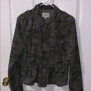 cute american eagle camo jacket